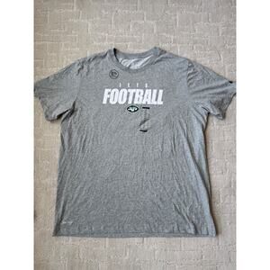 NWT New York Jets Nike NFL On Field Dri-Fit Short Sleeve Shirt